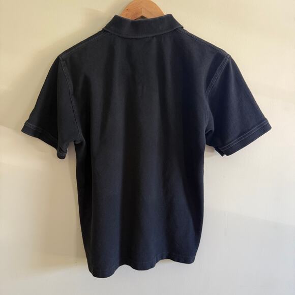 Lacoste Black Polo Shirt Men’s Size 5 Medium Classic Fit Crocodile Logo Preppy - Picture 2 of 10